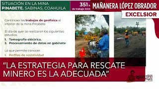 Expertos de EU y Alemania validaron estrategia de rescate de mineros CNPC quotes la adecuadaquot [upl. by Nocam]