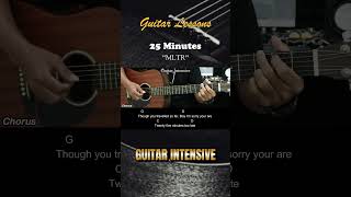 25 Minutes  Michael Learns to Rock  EASY Guitar Tutorial Chords  Guitar Lessons guitarhowto [upl. by Jori779]