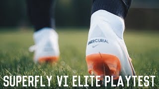 Nike Mercurial Superfly VI Elite Playtest  Testing New World Cup Football Boots [upl. by Ahtreb]