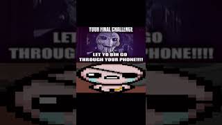 isaacs final challenge  The Binding Of Isaac Repentance tboi thebindingofisaacrepentance [upl. by Kitrak]