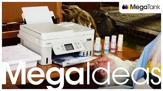 Print Your MegaIdeas with Canon MegaTank Printers [upl. by Nifares]