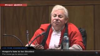 Radovan Krejcir takes on Judge Colin Lamont [upl. by Notterb]