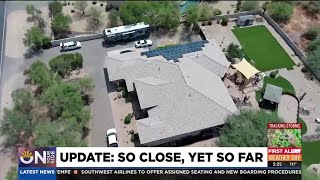 Battle continues for Arizona homeowner forced to live in RV next to house [upl. by Arretnahs]