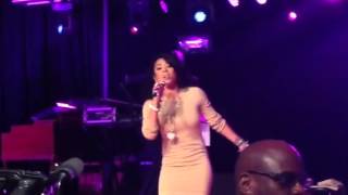 Keyshia Cole performs  LOVE  live at WBLS 2103 Circle Of Sisters [upl. by Auqenahs]