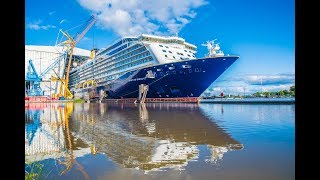 Saga Cruises Spirit of Discovery Float Out [upl. by Clardy]