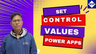 How to Set Control Value in Button Click on Power Apps  Textbox Dropdown Combo Box [upl. by Jamille689]