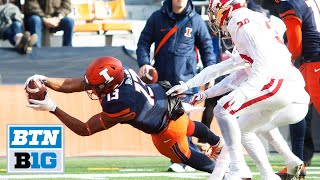 2017 Indiana at Illinois  Nov 11 2017  Big Ten Football [upl. by Ttennej209]