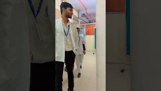 Bsc nursing student hospital life tranding college youtubeshorts saddamnursingvlog [upl. by Darbee]