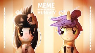 Hungry meme  collab [upl. by Nahgeam]