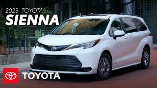 2023 Toyota Sienna Overview  Toyota [upl. by Koeninger]