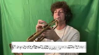 Neon Genesis Evangelion  Barefoot in the Park Trumpet Cover [upl. by Alacim]