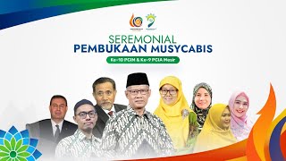 SEREMONIAL PEMBUKAAN MUSYCABIS KE10 PCIM amp KE9 PCIA MESIR [upl. by Iv]