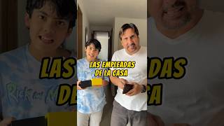 Las empleadas de la casa 😂 humor shorts viral [upl. by Nrek]