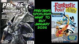 Previews Spotlight  What Comic Books to Buy for January 2025 [upl. by Unni87]