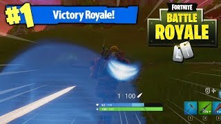 CONSTANT TEGENSTANDERS IN MIJN RUG  Fortnite Battle Royale Solo 4 [upl. by Koball]