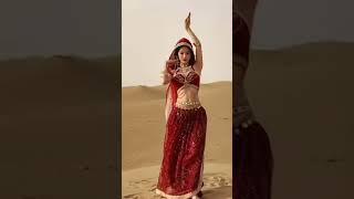 Bella dance bellies dance red girl dance red dress Dubai dance muslim dance [upl. by Mariska]