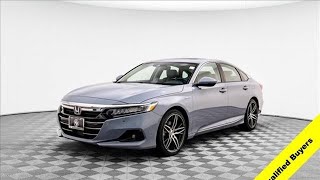 Certified Certified 2022 Honda Accord Barrington IL 54742HA [upl. by Relluf412]