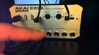 Akai Professional EIE Pro Tutorial Part 2wmv [upl. by Joelynn]