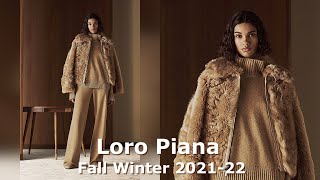 Loro Piana Fall Winter 2021 22 [upl. by Yrtua]