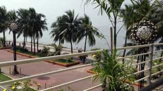 Footbridge over Roxas Boulevard near US Embassy 10222013 [upl. by Merrick96]