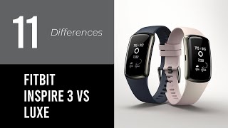 11 Surprising Differences Between Fitbit Inspire 3 amp Luxe Revealed [upl. by Ambie]