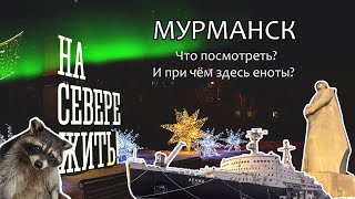 Мурманск Ледокол Ленин Тундра Северное сияние [upl. by Maddock]