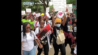 Kenyans hold march against femicide [upl. by Spark]