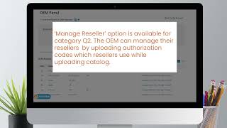 OEM panel Manage approvals of sellers catalogs and authorizations [upl. by Haceber]