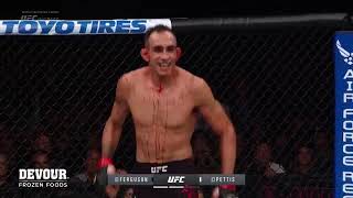 The bloodiest UFC fight Tony Ferguson vs Anthony Pettis MMA fighter [upl. by Greenquist]