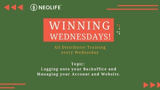 Tech Training  Your Backoffice and Managing your Account and Website [upl. by Anoiuq504]