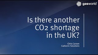 Is there another CO2 shortage in the UK [upl. by Celik622]