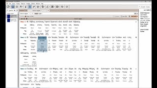 Setting up a GreekEnglish Interlinear in Accordance [upl. by Mamie318]