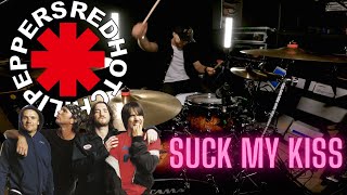 SUCK MY KISS  RED HOT CHILI PEPPERS  DRUM COVER [upl. by Nedyaj]