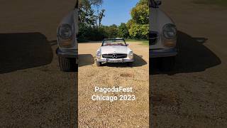 PagodaFest Chicago 2023 mercedes benz 230sl 250sl 280sl cars [upl. by Chiles986]