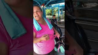 Icebreaker Seaworld Orlando test seat video for plus size riders [upl. by Gudren]