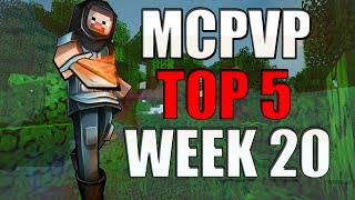 Minecraft PVP  MCPVP Top 5 Clips  Week 20  Team Nerf [upl. by Myrwyn693]