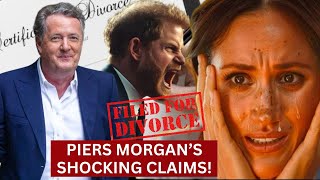 ITS OVER FOR THEM Piers Morgan CONFIRMS Meghan amp Harry’s Marriage Won’t Survive Another Year [upl. by Accebor]