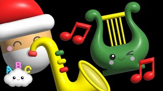 Christmas Jazz Sensory  Infant Visual Stimulation  ABC Sensory [upl. by Arataj751]