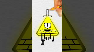 Bill Cipher Sings Well meet Again  Animated Drawing gravityfalls billcipher disney shorts [upl. by Ymaral336]