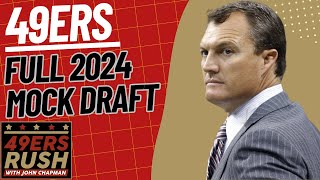 2024 49ers Mock Draft [upl. by Yvor]