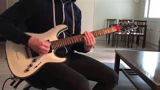 Katatonia  Lethean Guitar Cover [upl. by Neillij]