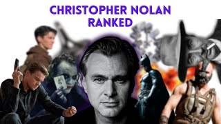 Christopher Nolan Films Ranked with Oppenheimer [upl. by Taggart]