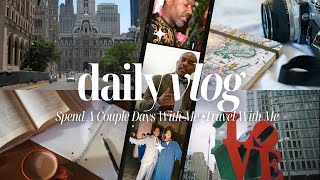 Travel Vlog Travel With Me We’re Headed To Philadelphia  Daily Routine [upl. by Siol]