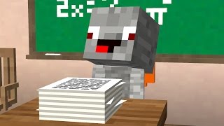 Minecraft Schule  Einschulung  Neue Freunde  Großes Erlebnis  Minecraft Film Deutsch [upl. by Skelton]