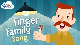 Finger Family Song  Children Song with Lyrics  Nursery Rhymes  Kids Academy [upl. by Lukey490]