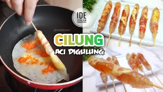 Cara Membuat Cilung  Aci Digulung  Resep Jajanan 1000an Untuk Jualan  Cilung Papeda [upl. by Aniram]