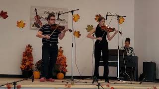 Metcalfe Fair Fiddle Contest  Danika Hutlet amp Paul Jacob Lemelin Duet 2nd place [upl. by Yeuh]