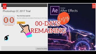 how to use free adobe after effect2017 and 2018 after trial days expired [upl. by Ishmael193]