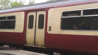 Class 318 departing Bellshill [upl. by Landel]