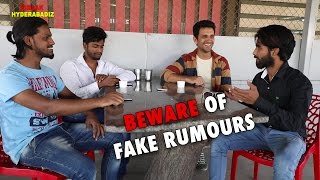 Beware Of Fake Rumours  Kiraak Hyderabadiz [upl. by Mendez767]